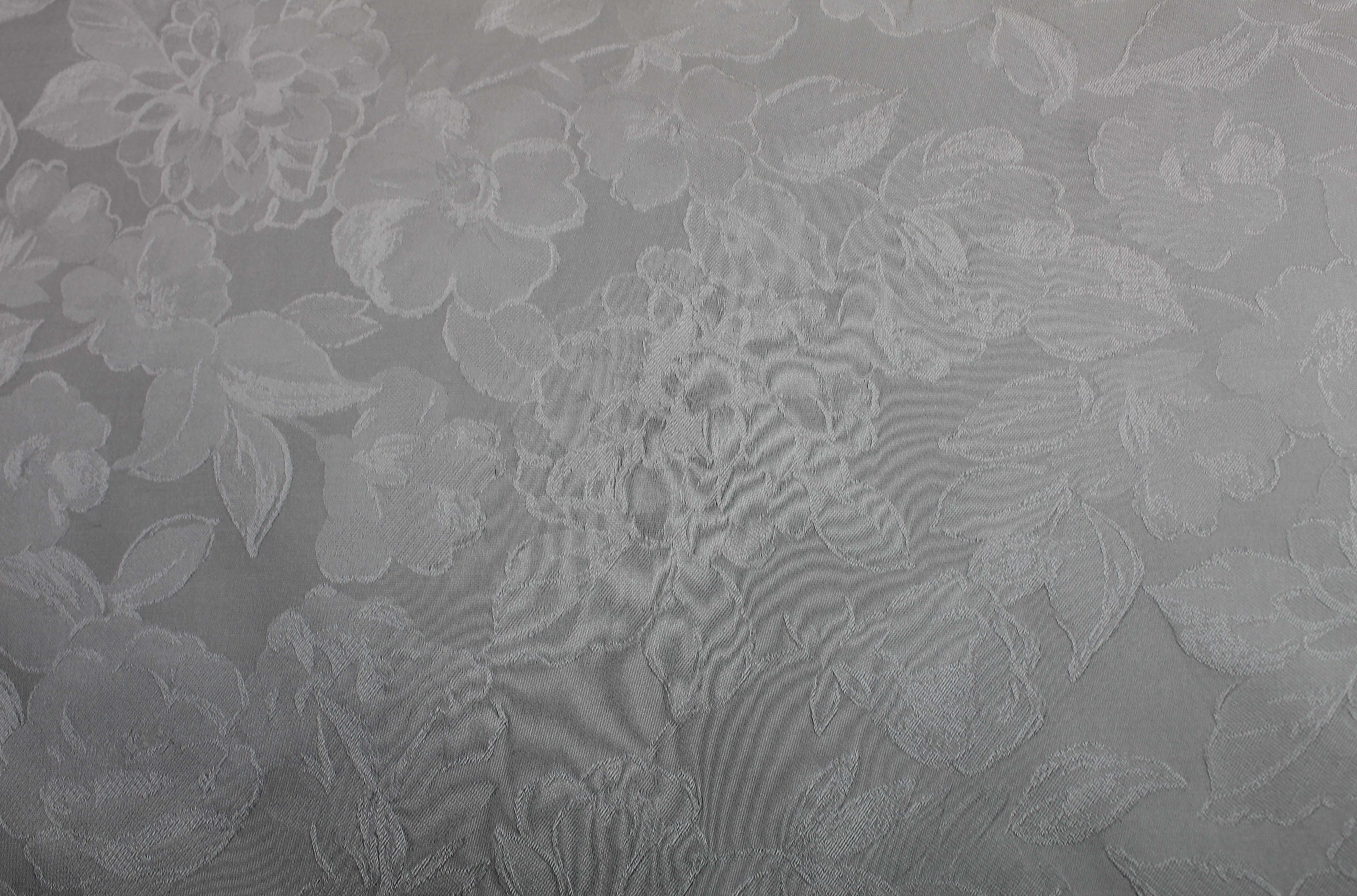 POLY SILK JACQUARD - IVORY